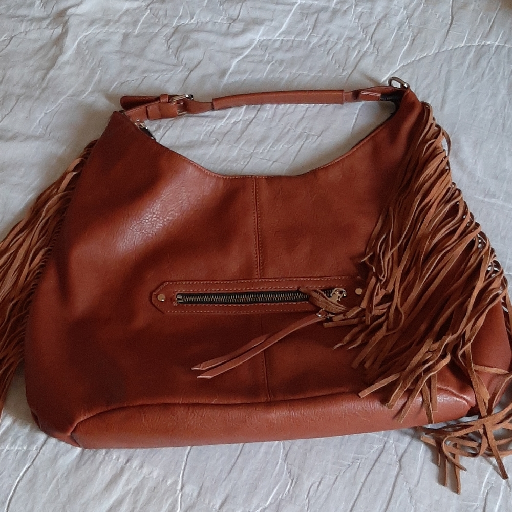 Moda Luxe Leather Boho Bag